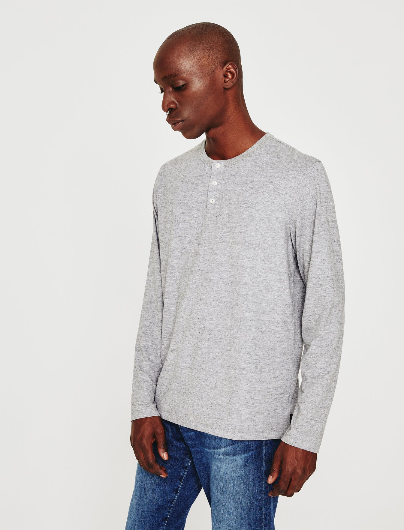 Bryce Long Sleeve Henley|Classic Henley